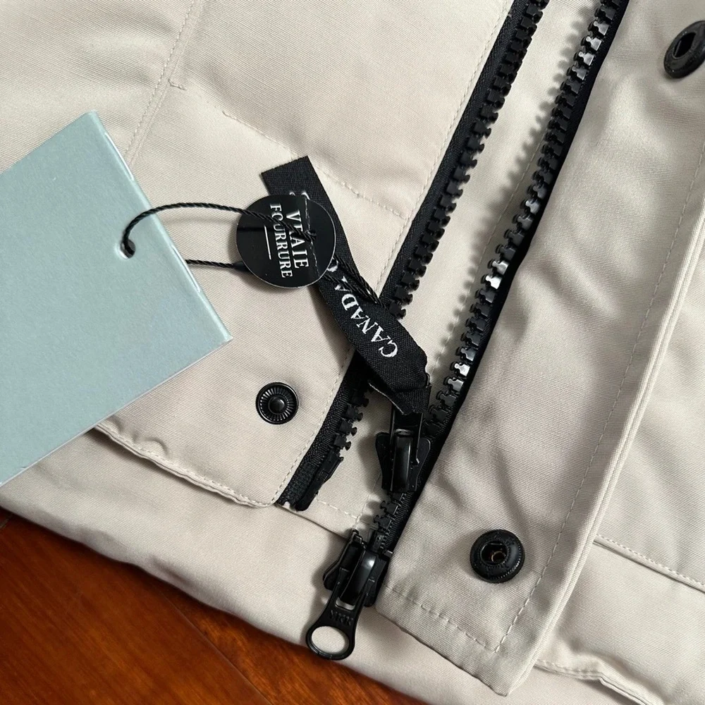 Canada Goose White Puffer Vest